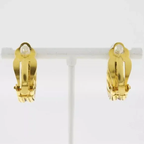 CHANEL Earring Plated Gold 11g Women